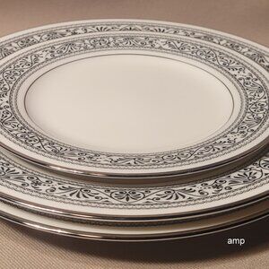 Noritake Prelude (Lot of) 2 Salad Plates + 1 Bread & Butter Plate